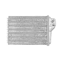 Radiator calorifer caldura JEEP GRAND CHEROKEE III 3.0-6.1 10.04- CHRYSLER 05143101AA