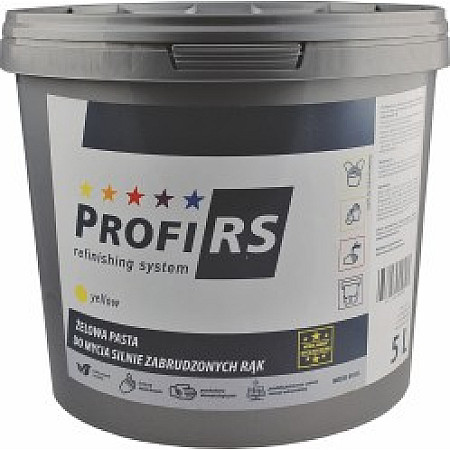 Solutie de spalat pe maini PROFIRS Agent de spalare a mainilor 1buc capacitate: 5 l consistenta: semi lichid linie: lamaie culoare: galben PROFIRS 0RS5L