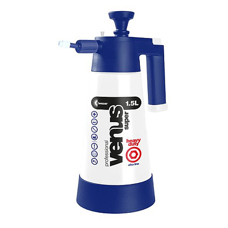 Accesorii de spalare si curatare Distribuitor de presiune Venus Super HD alcalin cu pompa manual 15 l pentru plastic destinat pentru: pentru chimicale alcaline curatare curatare motor curatare piese mecanice degresare suprafet KWAZAR WTV.1195