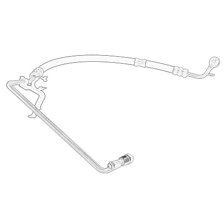 Furtun hidraulic, sistem de directie Power steering hose high pressure pump-rack FIAT DUCATO 2.3D 07.06- OE FIAT 1378328080
