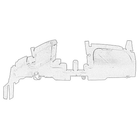 Suport radiator Radiator mounting L SKODA FABIA III 08.18- OE SKODA 6V0 121 283B