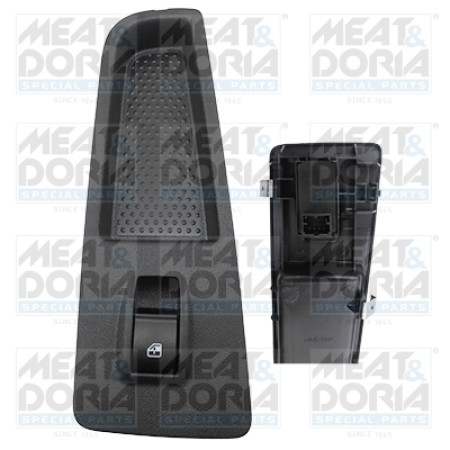 Comutator,macara geam Comutator macara geam Fata Dreapta FIAT PUNTO 0.9-1.4LPG 03.12- MEAT &amp; DORIA MD26275