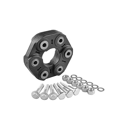 Articulatie, cardan Cuplarea elastica a arborelui elicei din spate/Spate BMW 1 E81 1 E82 1 E87 1 E88 3 E90 3 E91 3 E92 3 E93 5 F10 5 F11 X1 E84 1.6-3.0D 06.04-08.17 TED-GUM TED11299