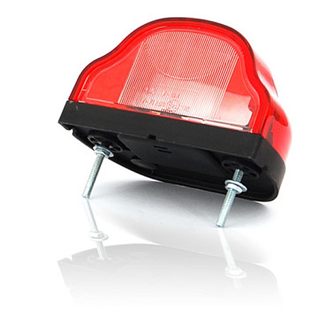 Iluminare numar de circulatie Lampa numar inmatriculare R10W culoare: rosu cu lumina de pozitie  WAS 407 W71