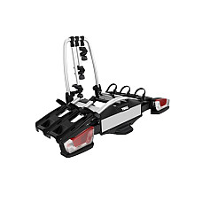 Suport bicicleta, Suport ambreiaj Tow bar bike carrier / Bike holders VeloCompact type: platform Black/Silver bike mounting: for wheels and frame no. of bicycles: 3 additional bicycle: adapter THULE 2761 13-pin THULE THU 276