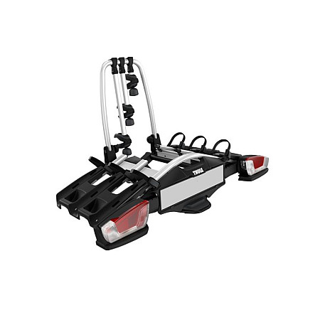 Suport bicicleta, Suport ambreiaj Tow bar bike carrier / Bike holders VeloCompact type: platform Black/Silver bike mounting: for wheels and frame no. of bicycles: 3 additional bicycle: adapter THULE 2761 13-pin THULE THU 276