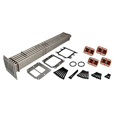 Radiator, recirculare gaze de esapament Set de reparatie recirculator de gaze 795mm EN 4 pcs of valves EN round pipes MAN TGX EURO 5 HIGHWAY 29031207HW