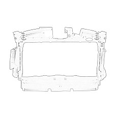 Spoiler,grila radiator Air flow control module  OPEL VIVARO B RENAULT TRAFIC III 05.14- OE OPEL 93866585