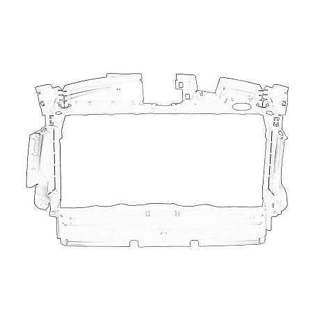 Spoiler,grila radiator Air flow control module  OPEL VIVARO B RENAULT TRAFIC III 05.14- OE OPEL 93866585