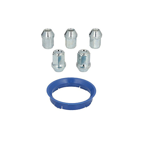 Trusa de montare a jantei de aliaj Fitting kit FZ05 63.3-57.1 N D6 60 cone M12x15 1 kit / 1 wheel - 5 holes ITWHEELS ITW49036