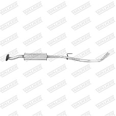 Toba esapamet intermediara Sistem de evacuare a amortizorului NISSAN MICRA III 1.2/1.4 01.03-06.10 WALKER WALK23653