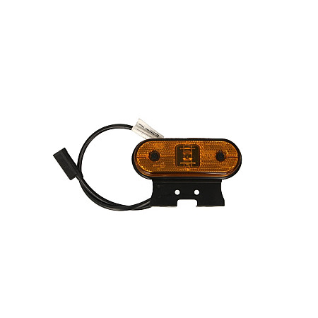 Lampa gabarit ASPOCK obrysowka Unipoint LED portocaliu ovala cu un maner si cablu de 05 m de la platforma de incarcare ASPOCK A31-2064-017