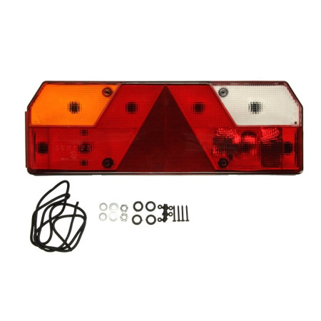 Lampa spate stanga EUROPOINT I (cu lumina nr., triangular reflector, , connector: spate 7PIN)