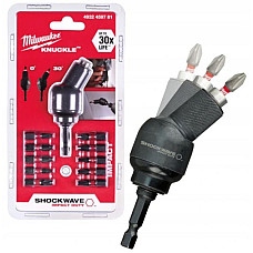 "Tubulare si accesorii Adaptor / Brackets / Extension / Universal joint Hexagonal 1/4"" for impact bits for bits length: 40mm" MILWAUKEE 4932459781