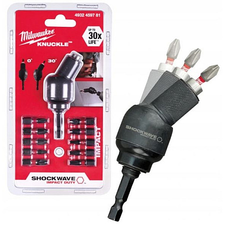 &quot;Tubulare si accesorii Adaptor / Brackets / Extension / Universal joint Hexagonal 1/4&quot;&quot; for impact bits for bits length: 40mm&quot; MILWAUKEE 4932459781