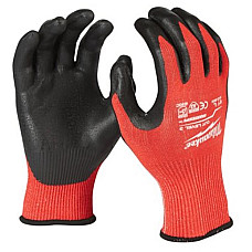 Protectia mainilor Protective gloves 1 pair how to use: reusableCUT C GLOVES - 10/XL - 1PC gloves protective gloves cut resistant colour: neagra/red size: 10/XL MILWAUKEE 4932471422