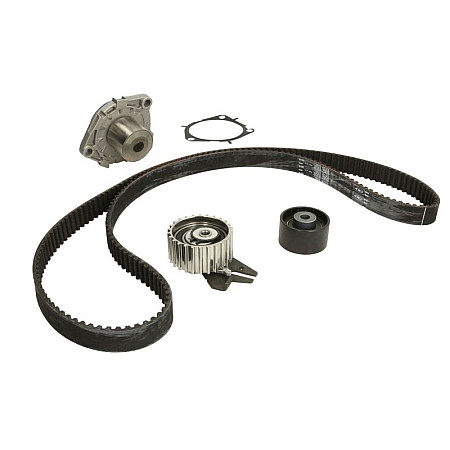 Set pompa apa + curea dintata Set de sincronizare curea + scripete + pompa de apa ALFA ROMEO 147 156 159 BRERA GIULIETTA GT SPIDER CHRYSLER DELTA FIAT 500X BRAVO II CROMA DOBLO 1.9D/2.0D 11.03- SKF VKMC 02193-2