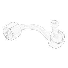 Conducta alimentare cu combustibil CR system high pressure fuel hose from pump side  DS DS 5 CITROEN C4 GRAND PICASSO I C4 GRAND PICASSO II C4 II C4 PICASSO I C4 PICASSO II C5 III C8 DS4 DS5 JUMPY II 2.0D/2.0DH 07.02- OE PEUGEOT 1570P4