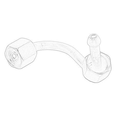 Conducta alimentare cu combustibil CR system high pressure fuel hose from pump side  DS DS 5 CITROEN C4 GRAND PICASSO I C4 GRAND PICASSO II C4 II C4 PICASSO I C4 PICASSO II C5 III C8 DS4 DS5 JUMPY II 2.0D/2.0DH 07.02- OE PEUGEOT 1570P4