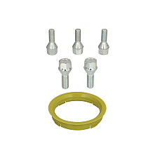 Trusa de montare a jantei de aliaj Fitting kit FZ24 74.1-66.1 B B13 60 cone M14x15 L28 1 kit / 1 wheel - 5 holes ITWHEELS ITW49051