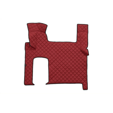 Covor compartiment picioare F-CORE doua sertare pentru tunelul central cantitate in set 1 szt. material - piele matlasata eko culoare - rosu transmisie automata MAN TGX I 06.06-09.21 F-CORE F-CORE RH06 RED