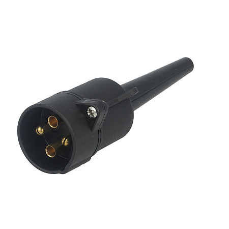 Stecher Mufa de metalica rasucit numar pini: 4 forma mufa: rotund 24V JAEGER 251010EJ
