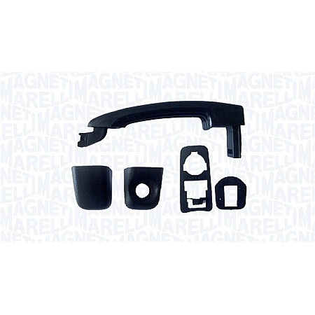 Maner usa Door handle front L/R neagra NISSAN NV400 OPEL MOVANO B RENAULT MASTER III 2.3D/Electric 02.10- MAGNETI MARELLI 350105037000