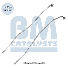 Conducta de presiune, senzor de presiune (filtru particule) Furtun de presiune a filtrului de particule diesel Spate VOLVO C30 C70 II S40 II V50 2.4D 03.06-06.13 BM CATALYSTS PP11208B