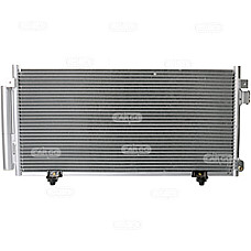 Condensator, climatizare A/C condenser with dryer  SUBARU FORESTER IMPREZA XV 1.5-2.5 10.05- HC-CARGO CAR261375