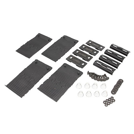 Set montare portbagaj pavilion Roof rack stands 310802 4 pcs Protruding railings fits CHEVROLET TRAX MINI COUNTRYMAN R60 MITSUBISHI ASX OPEL MOKKA SUZUKI SX4 S CROSS TOYOTA AURIS 12 22D 0210 JOPE SNV