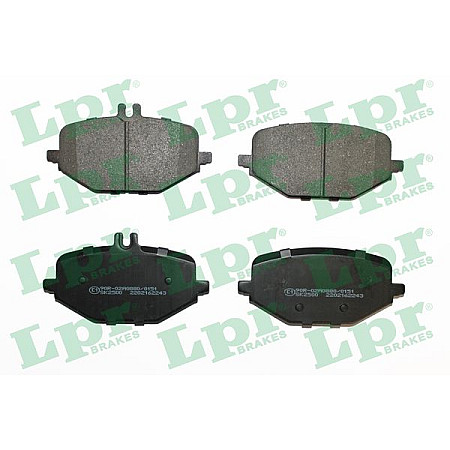 Set placute de frana Spate MERCEDES G W463 GLE C167 GLE V167 GLS X167 2.0D-4.0H 01.18- LPR LPR05P2243