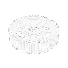 Roata dintata, ax cu came Camshaft sprocket/gear FIAT DUCATO 2.3D 07.06- OE FIAT 504096180