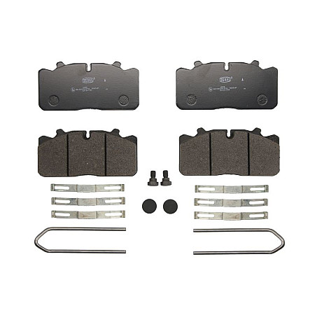 Set placute de frana Fata/Spate WABCO DAF LF 45 IVECO EUROCARGO I-III MAGIRUS MAN L2000 M 2000 L M 2000 M MERCEDES UNIMOG ZETROS RVI D MIDLUM BE110C-OM926.947 06.93- BERAL BCV29088TK