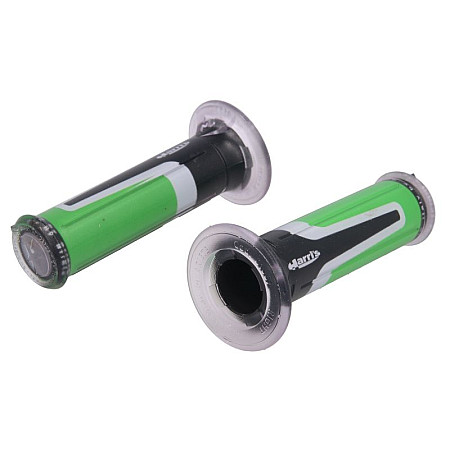Miner Grips ghidon diametru 22 24mm lungime 120mm Culoare drum negru verde gri Harri's buc ARIETE 01687 AV