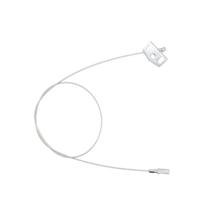 Cablu, frana de parcare Handbrake cable middle L/R 1245mm  NISSAN PRIMASTAR OPEL VIVARO A RENAULT TRAFIC II 1.9D-2.5D 02.01- ABE C7R028ABE