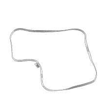 Garnitura, vana ulei cutie viteza automata Automatic transmission oil sump seal BMW 3 E90 3 E91 3 E92 3 E93 5 E60 5 E61 6 E63 6 E64 7 E65 E66 E67 7 F01 F02 F03 F04 X3 E83 2.5D-6.0 07.01-06.15 OE BMW 24 11 7 571 204