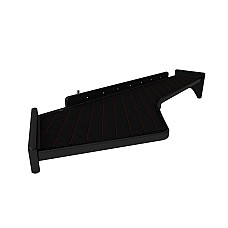 Raft interior cabina ofer Raftul cabinei Panou LED lumina alba lung lung culoare: negru/rosu serie: ELEGANCE FORD F-MAX F-CORE F-CORE FT35 BLACK/RED