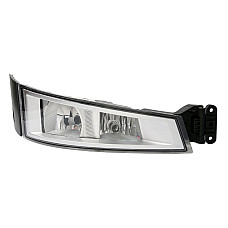Far faza lunga Lampa de ceata Dreapta H7x2 cu lumini curbe rama de argint 24V  VOLVO FH II 01.12- GIANT 131-VT13232AR