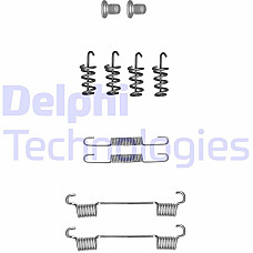 Set accesorii, saboti frana parcare Set de montaj pantofi de frana TEVES MERCEDES S C216 S W221 S W222 V222 X222 2.2D-6.2 10.05- DELPHI LY1428