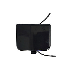 Acoperire, bara protectie Bumper element plug front L/R neagra abs IVECO EUROCARGO I-III 09.00-09.15 COSPEL 406.75093