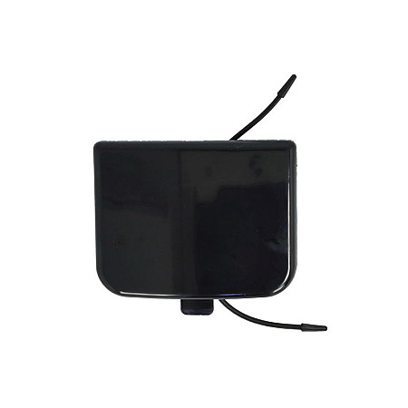 Acoperire, bara protectie Bumper element plug front L/R neagra abs IVECO EUROCARGO I-III 09.00-09.15 COSPEL 406.75093