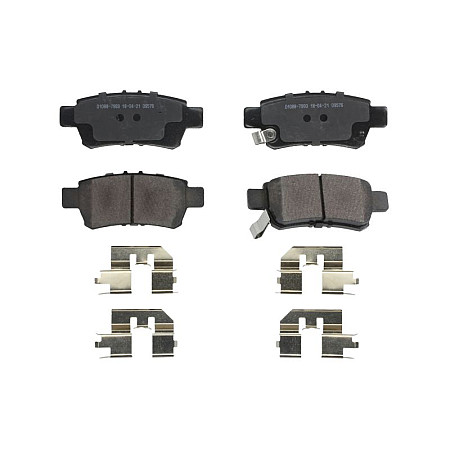 Set placute frana,frana disc Brake pads set rear no ECE R90 certification with fitting kit  HONDA ODYSSEY 3.5 09.05- USA PMD1088AT (S)