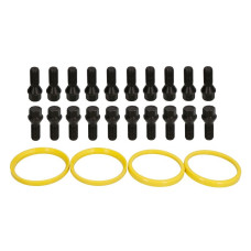 Trusa de montare a jantei de aliaj Fitting kit N 76x661 BLACK B M14x15x27 K17 1 kit / 4 wheels - B/N qty 20 MAK MAK 8000000210