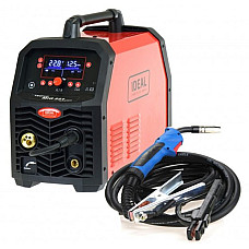Sudor semi-automat MIG / MAG Semi-automatic welder MIG/MAG minimum welding power: 50A maximum welding power: 200A rated power: 65kW power supply: 230V welding Processes: BRAZING / FLUX / MIG-MAG / MMA / TIG LIFT Synergy IDEAL TMIG221SYN