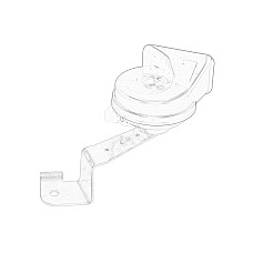 Claxon Horn 12V  CITROEN JUMPY II FIAT SCUDO PEUGEOT EXPERT 11.06- OE FIAT 1440169780