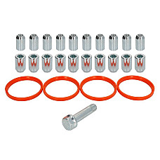 Trusa de montare a jantei de aliaj Fitting kit D 72x634 N STAR M12x15 + STAR TOOL K19 1 kit / 4 wheels - B/N qty 20 MAK MAK 8000000281