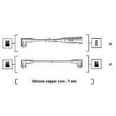 Set cablaj aprinder ZAZhIG PROVODA sarma kit. K-T VW Lupo 1.0 98 - MAGNETI MARELLI 941175230762