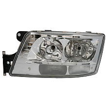 Far Headlamp L 2*H7/2*LED/PY21W manual with daytime running light insert colour: chromium-plated EURO 6 MAN TGS I TGX I 09.16-09.21 GIANT 131-MA50314ML