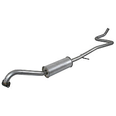 Toba esapamet intermediara Exhaust system middle silencer  FORD FIESTA VI 1.0 09.12- WALKER WALK24288