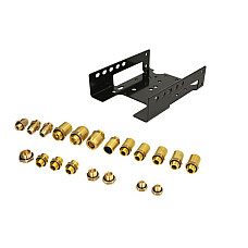 Modulator ax Modulator de presiune EBS 3 generatii cu conectori o prindere montata de sus HALDEX 852993006E